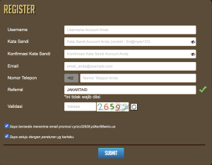 Daftar poker88